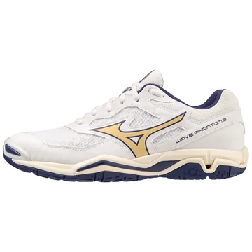 MIZUNO WAVE PHANTOM 3 White/BRibbon/MP Gold
