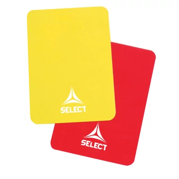 SELECT Játékvezető Lapok piros/sárga one size