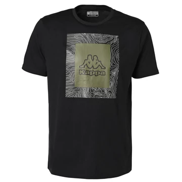 KAPPA Emo Logo Póló fekete
