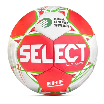 SELECT HB Ultimate MKSZ Liga V25 Kézilabda piros/fehér/zöld