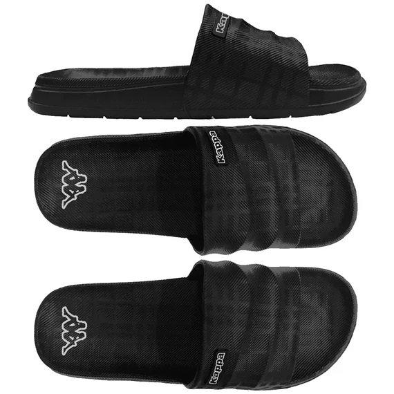 KAPPA Papucs KLINTO fekete/fehér