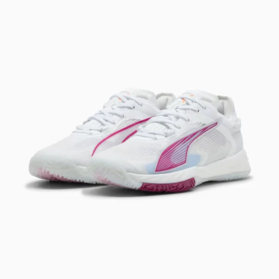 PUMA Accelerate NITRO SQD W+ 4  Kézilabda Teremcipő White-Berry