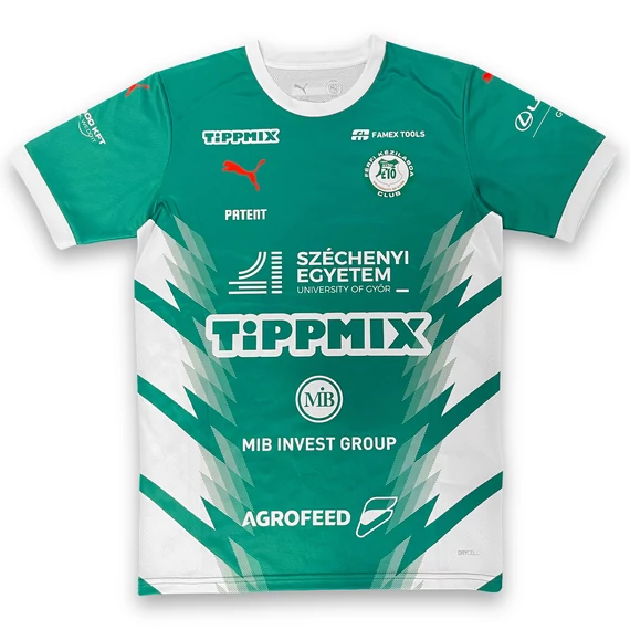 PUMA Győri ETO UNIVERSITY Szurkolói Mez zöld