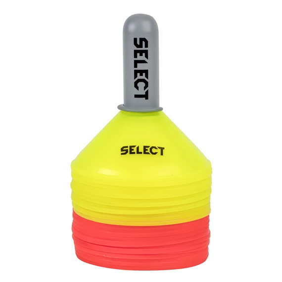 SELECT Jelölő Bója Szett 24 Db W/Plastic Holder Piros/Sárga