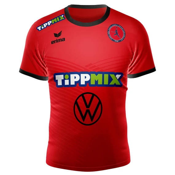 ERIMA Váci NKSE Mez 24/25 Unisex piros/fekete