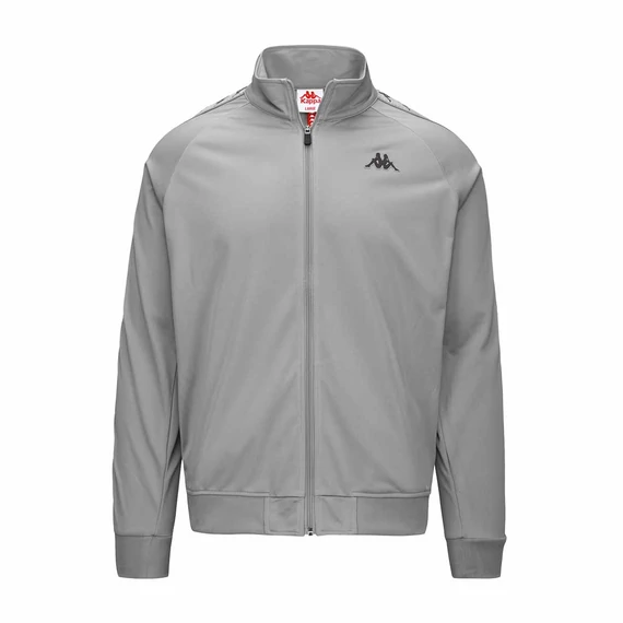 KAPPA Banda Anniston Slim Cipzáros Pulóver szürke