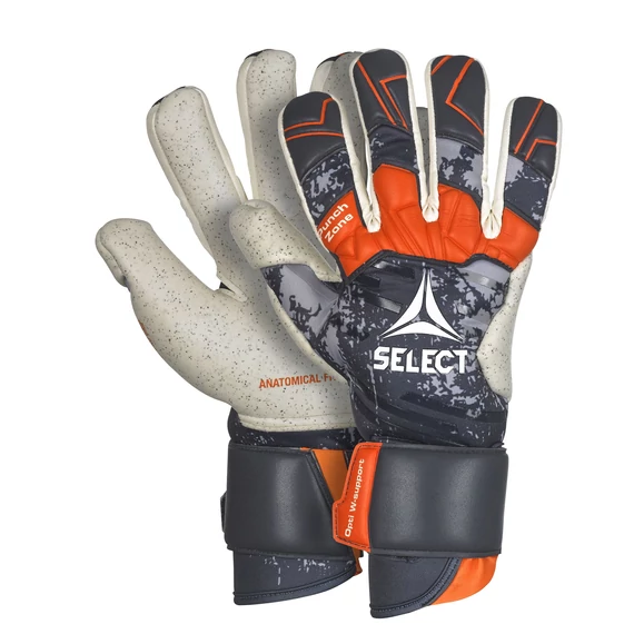 SELECT GK Gloves 88 Pro Grip V22 Kapuskesztyű szürke/narancs