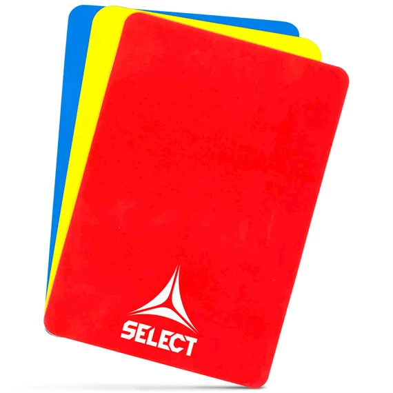 SELECT Játékvezető Lapok piros/sárga/kék