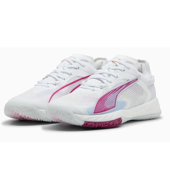 PUMA Accelerate NITRO SQD W+ 4  Kézilabda Teremcipő White-Berry