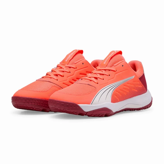 PUMA Accelerate Jr Kézilabda Teremcipő Glowing Red