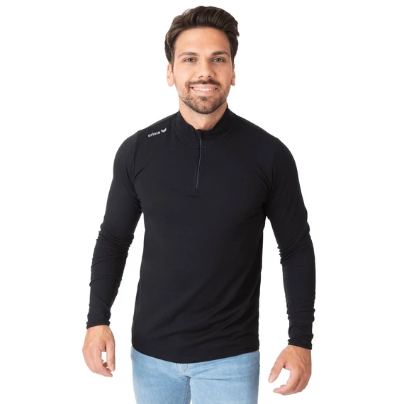 ERIMA Polo-Neck Pulóver fekete