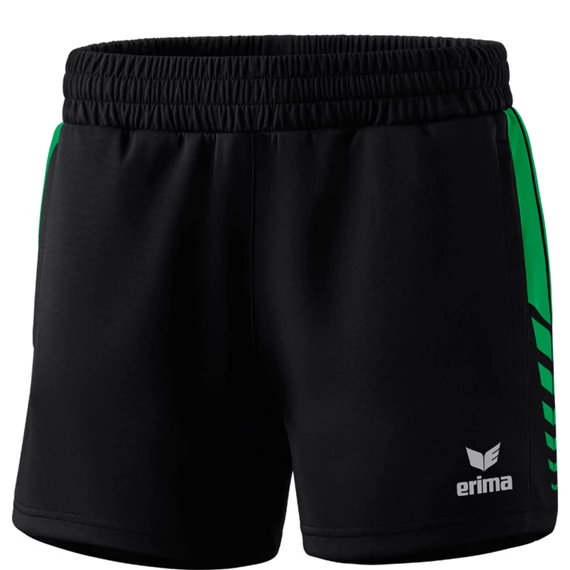 ERIMA Six Wings Worker Női Rövidnadrág fekete/sötétzöld