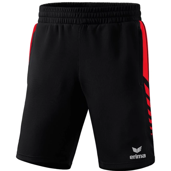 ERIMA Gyerek Six Wings Worker Rövidnadrág fekete/piros ERIMA Gyerek Six Wings Worker Rövidnadrág fekete/piros