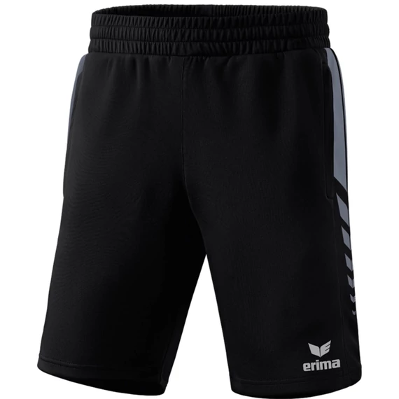 ERIMA Gyerek Six Wings Worker Rövidnadrág fekete/sötétszürke