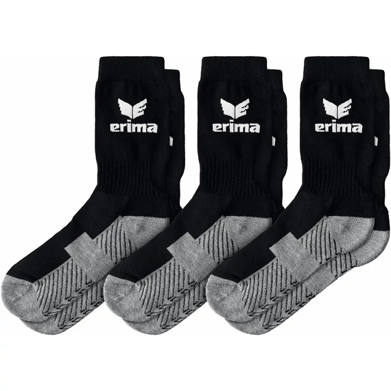 ERIMA Sport Zokni 3 Pár fekete