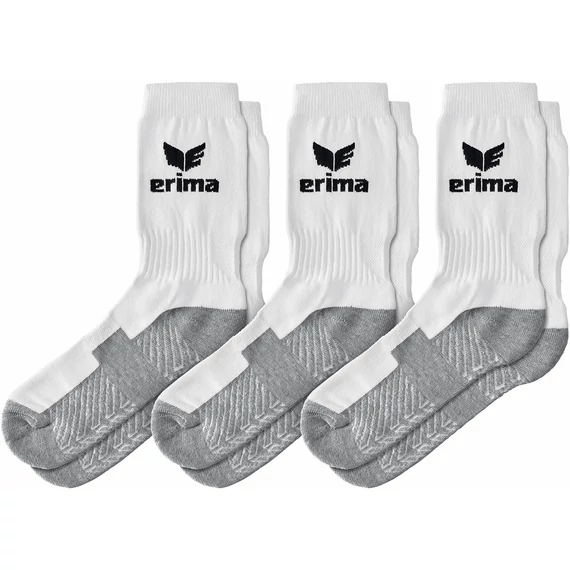 ERIMA Sport Zokni 3 Pár fehér