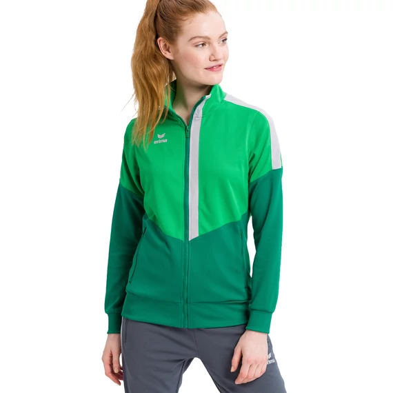 ERIMA Squad Worker Női Dzseki zöld/sötétzöld