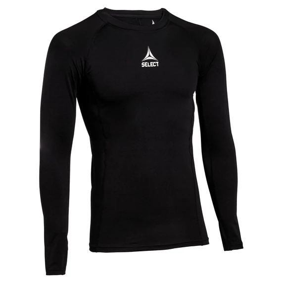 SELECT L/S Baselayer Aláöltözet Felső fekete