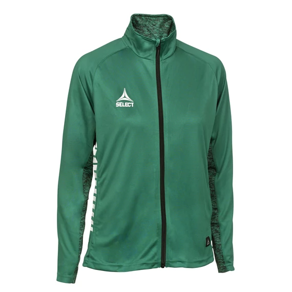 SELECT Spain Training Cipzáros Pulóver Női zöld