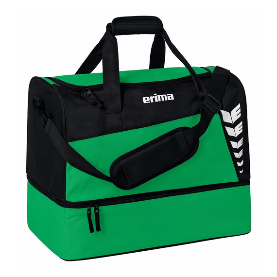 ERIMA Six Wings Sportsbag Sporttáska Alsó Rekesszel sötétzöld/fekete