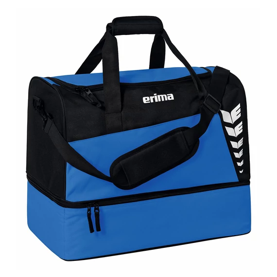 ERIMA Six Wings Sportsbag Sporttáska Alsó Rekesszel kék/fekete