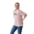 Kép 4/4 - ERIMA RETRO SPORTSFASHION Póló Női pale mauve /rosa