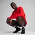 Kép 5/7 - PUMA TeamGOAL Casuals Férfi Kapucnis Pulóver Piros