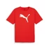 Kép 1/7 - PUMA TeamRISE Logo Férfi Pamut Póló Piros
