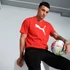 Kép 3/7 - PUMA TeamRISE Logo Férfi Pamut Póló Piros