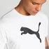 Kép 5/6 - PUMA TeamRISE Logo Férfi Pamut Póló Fehér
