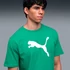 Kép 4/6 - PUMA TeamRISE Logo Férfi Pamut Póló Zöld