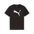 Kép 1/2 - PUMA TeamRISE Logo Pamut Póló Junior Fekete