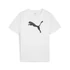 Kép 1/2 - PUMA TeamRISE Logo Pamut Póló Junior Fehér