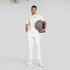 Kép 7/7 - PUMA Essentials Elevated Férfi Póló Bézs