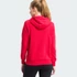Kép 4/4 - ERIMA Női Kapucnis Pulóver, Cipzáros piros