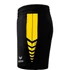 Kép 3/3 - ERIMA Six Wings Worker Női Rövidnadrág fekete/sárga