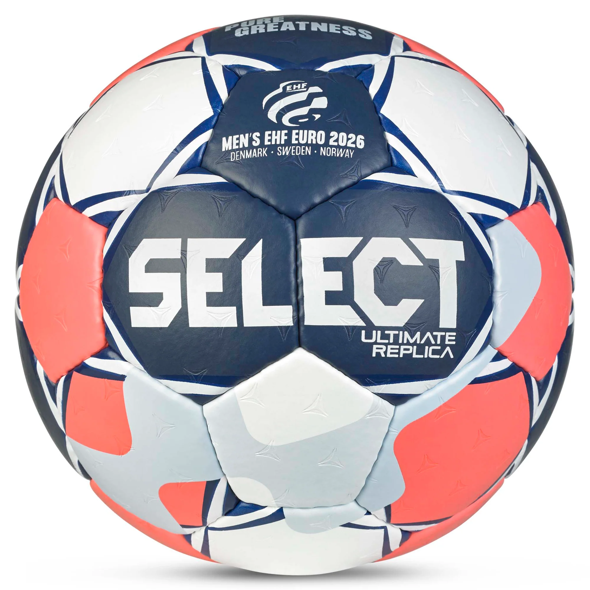 SELECT Ultimate EHF Euro Men V26 Replica Kézilabda kék/piros