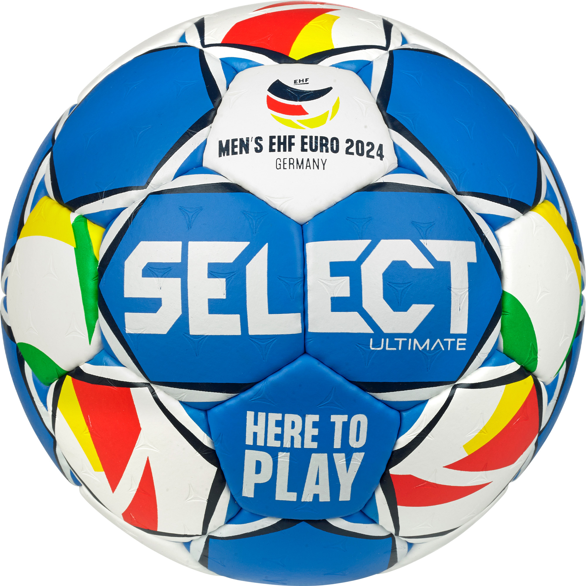 Select Ultimate EHF Euro Férfi V24 Kézilabda  fehér/kék