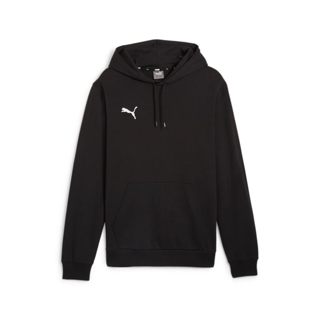 PUMA TeamGOAL Casuals Férfi Kapucnis Pulóver Fekete