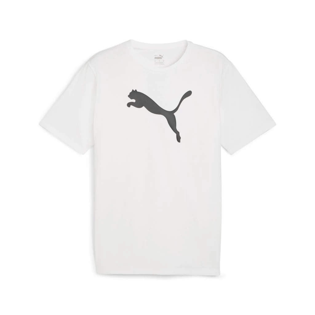 PUMA TeamRISE Logo Férfi Pamut Póló Fehér