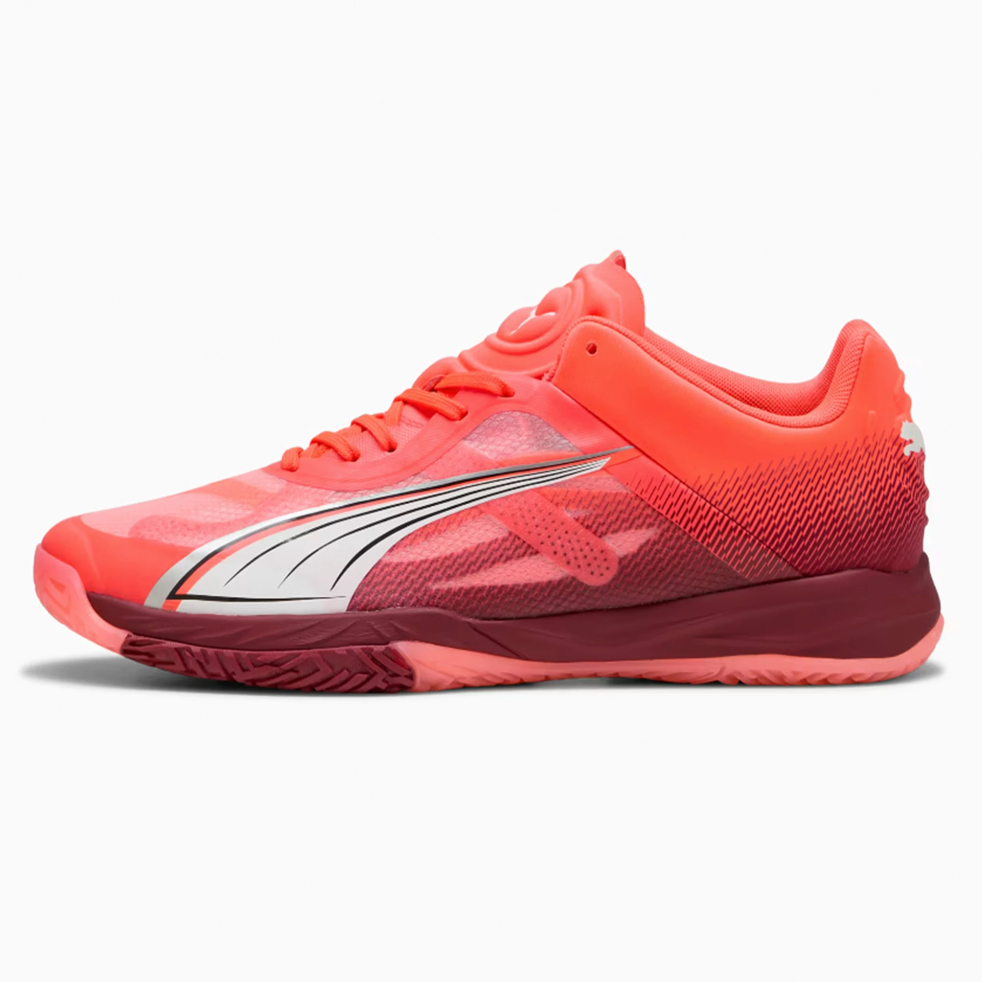 PUMA Accelerate Nitro SQD Kézilabda Teremcipő Glowing Red