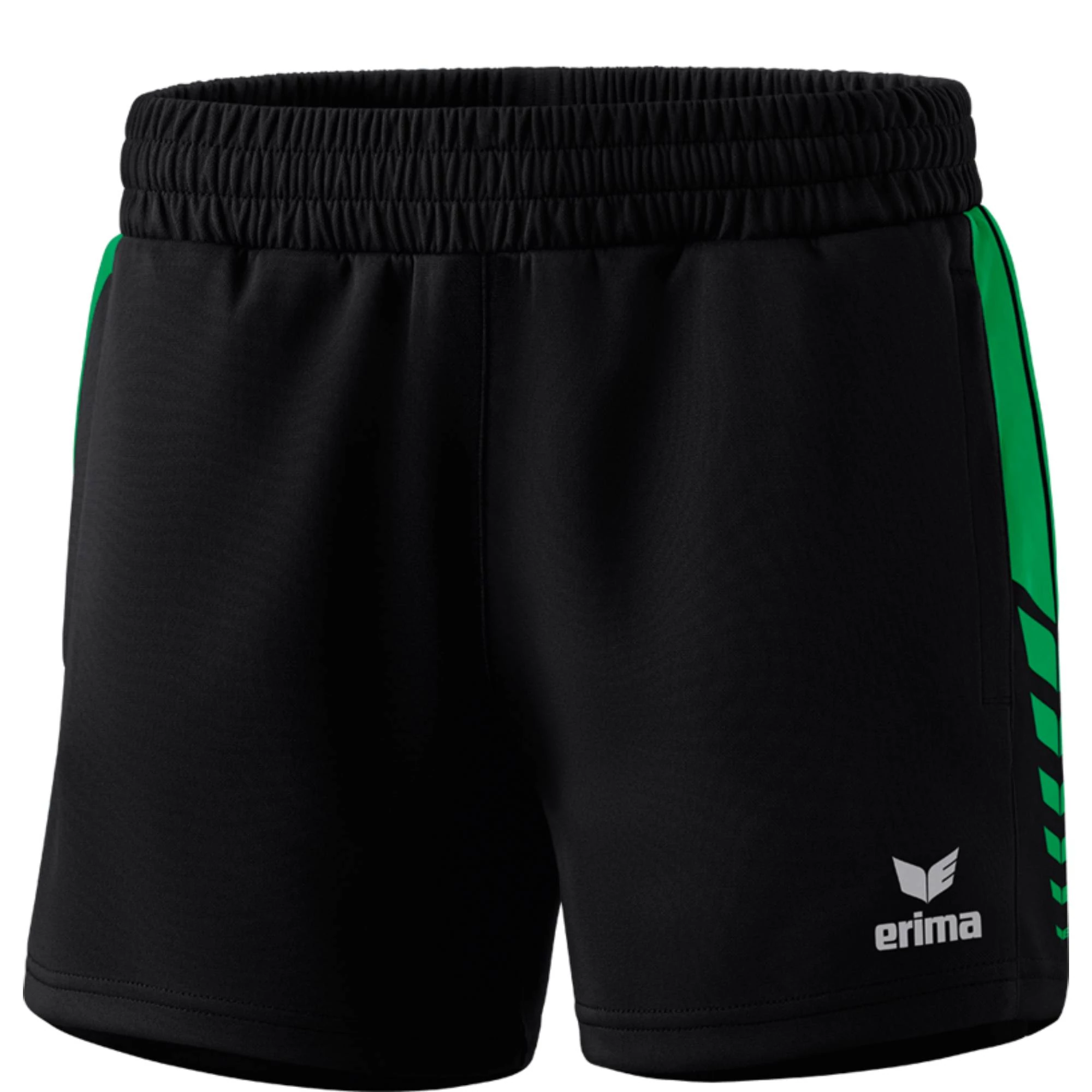 ERIMA Six Wings Worker Női Rövidnadrág fekete/sötétzöld