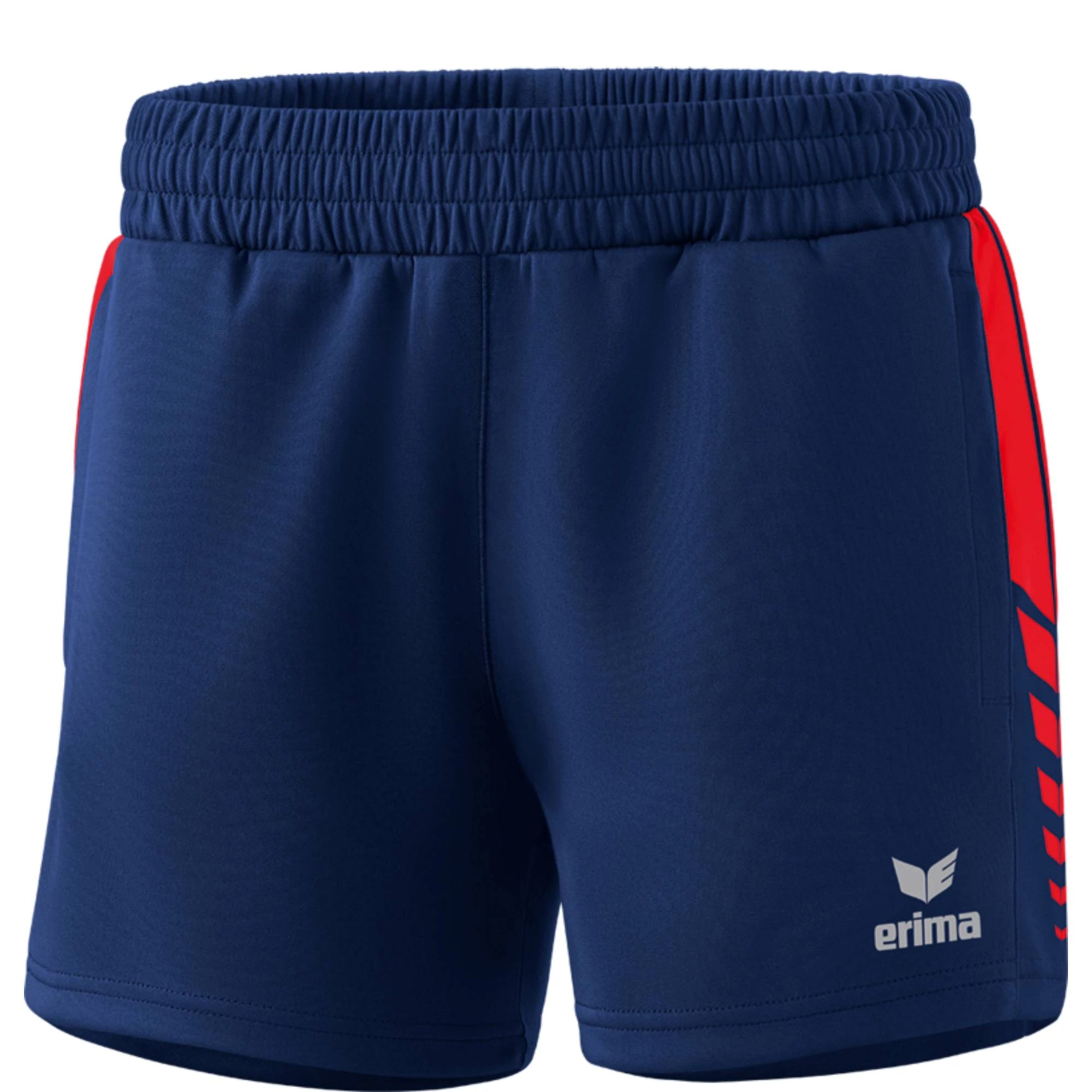 ERIMA Six Wings Worker Női Rövidnadrág sötétkék/piros