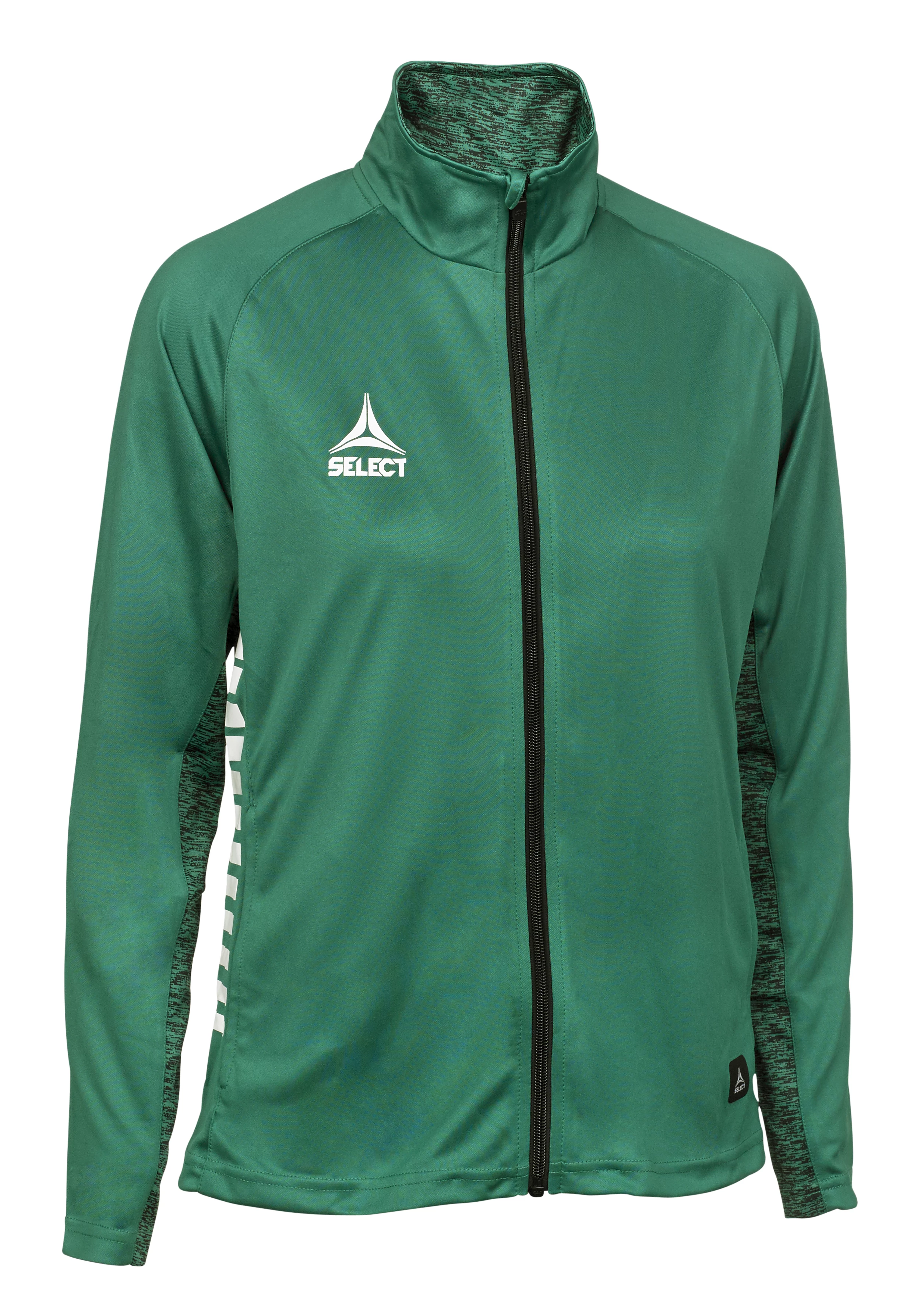 SELECT Spain Training Cipzáros Pulóver Női zöld