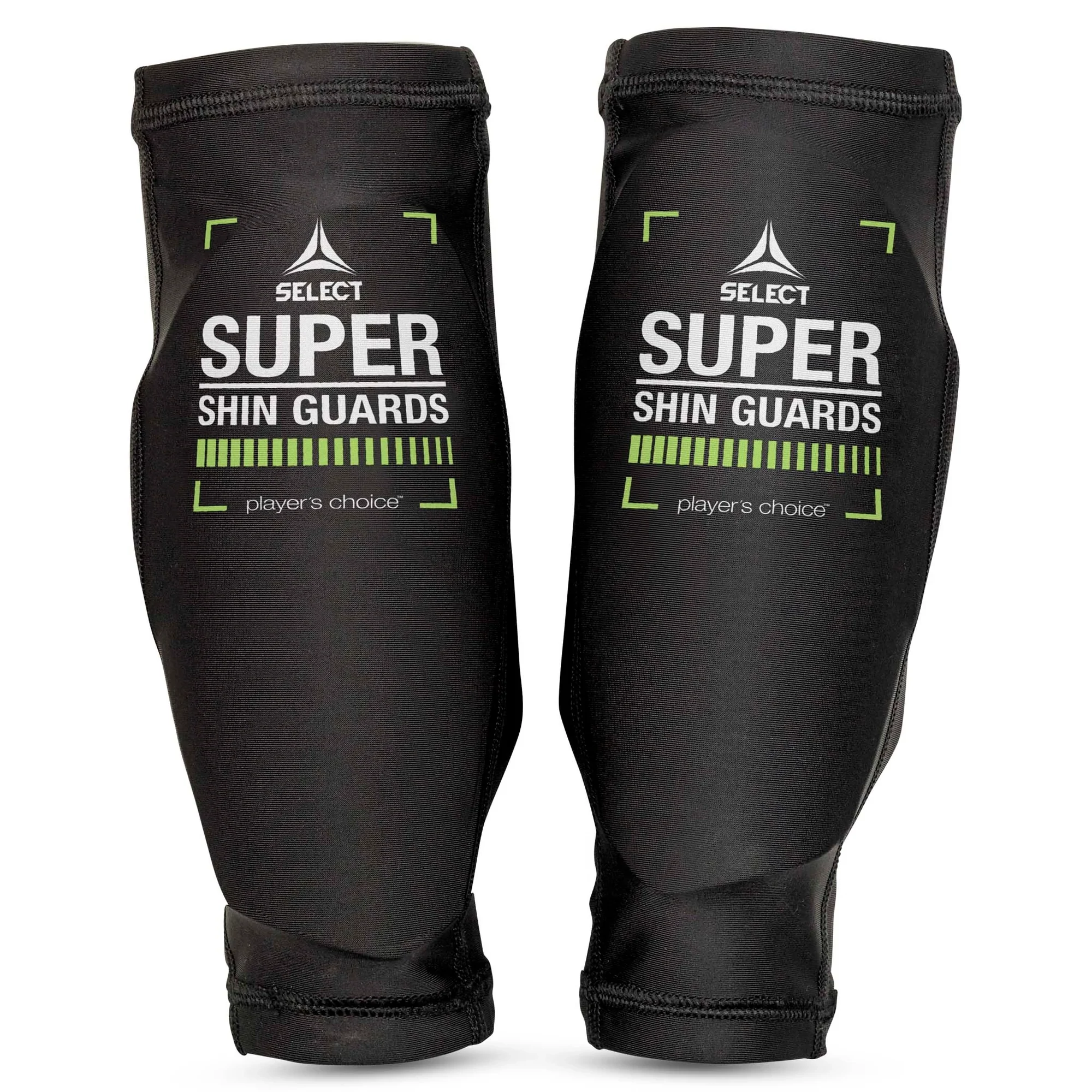 SELECT Super Sípcsontvédő V25 fekete/zöld